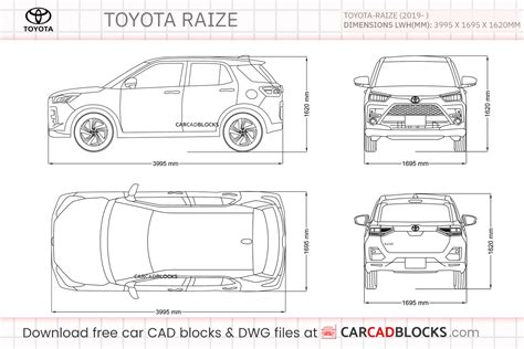 Toyota Raize Dimensions Brock A Beuzeville