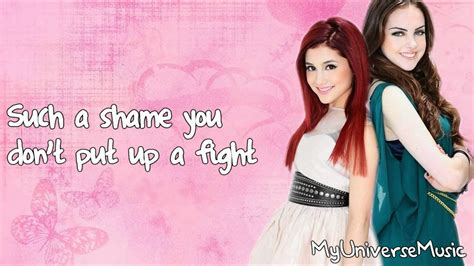 Elizabeth Gillies And Ariana Grande Give It Up Lyrics Video Youtube