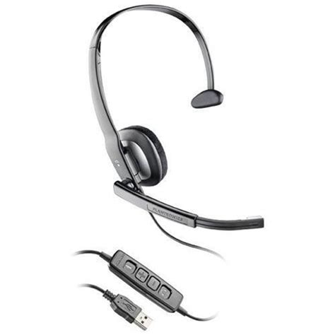 Plantronics Blackwire C3225 Usb A Headset Connects To Pc Mobile Devices Ebay