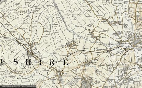 Historic Ordnance Survey Map Of Isleham 1901