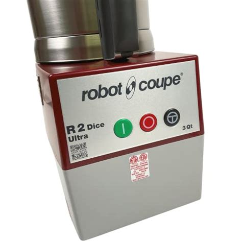 Robot Coupe R U Dice Combination Food Processor With Quart Bowl