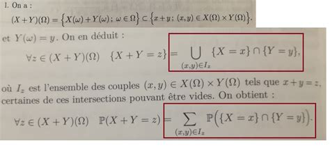 Loi d une somme de variables aléatoires Les mathematiques net