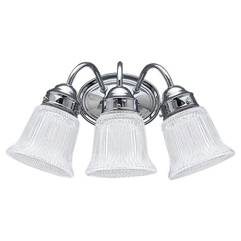 Sea Gull Lighting 4872 05 Chrome Brookchester 3 Light Bathroom Vanity Light