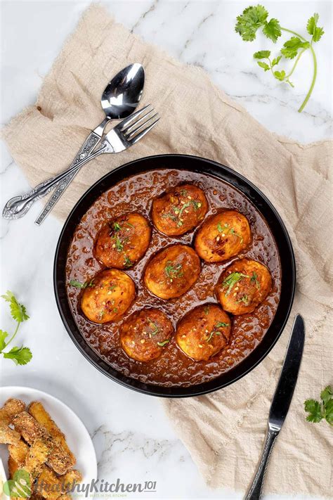 Egg Curry Recipe - A Satisfying And Multi-Purpose Indian Fare
