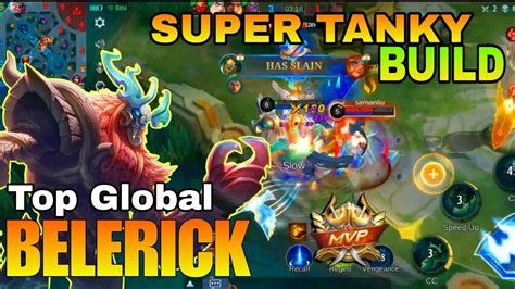 Belerick Best Build 2023 TOP 1 GLOBAL BELERICK GAMEPLAY Mobile