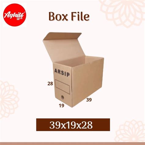 Jual Box File Arsip 39x19x28cm Shopee Indonesia