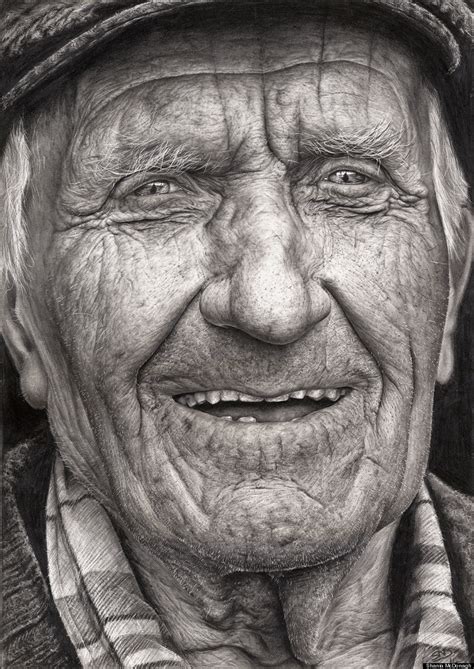 Teen S Insanely Realistic Pencil Portrait Will Make You Do A Double Take Huffpost