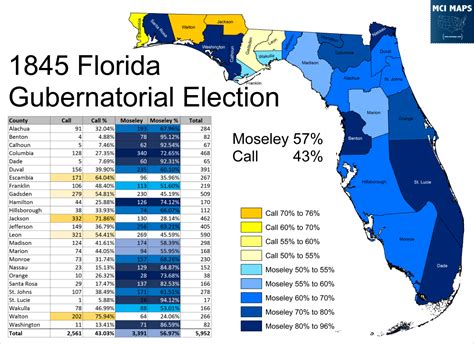 May Floridas First Gubernatorial Election Mci Maps