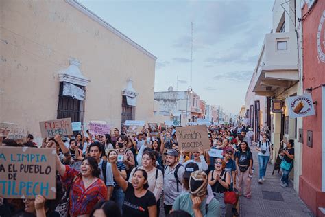 Detienen A Cuatro Durante Protesta En Contra De Granjas Porc Colas En