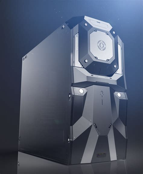 Angular Pc Case Design On Behance