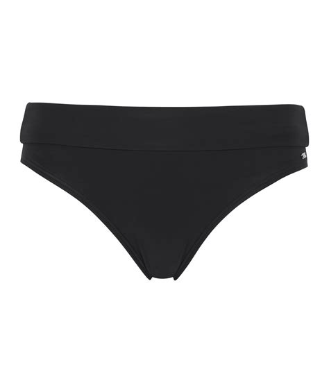 Abecita Capri Folded Bikini Briefs Sort Rosenform AS