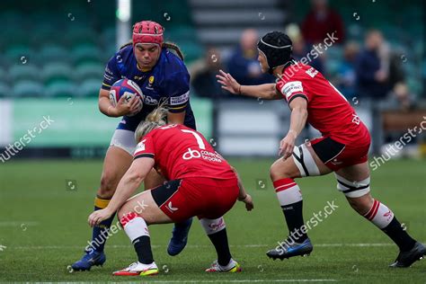 Carys Phillips Worcester Warriors Takes On Editorial Stock Photo