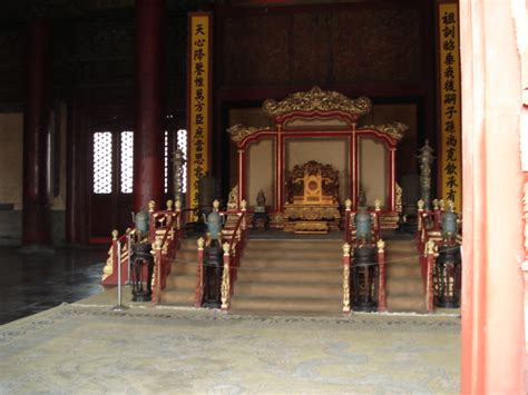 Forbidden City Emperor Used To Sit Here I Think Brian C Flickr