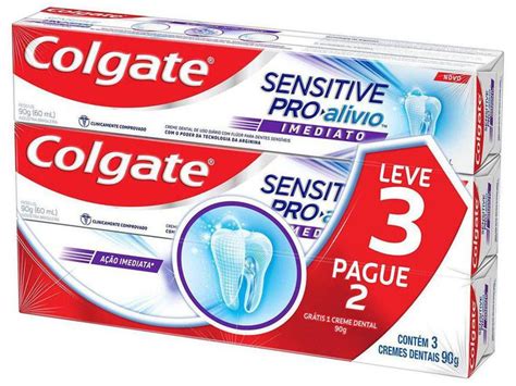 Creme Dental Para Dentes Sens Veis Colgate Sensitive Pr Al Vio