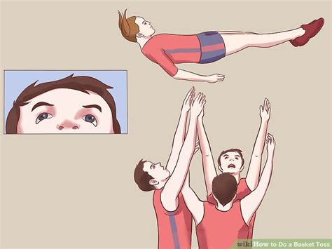 How To Do A Cheerleading Basket Toss With Pictures Wikihow