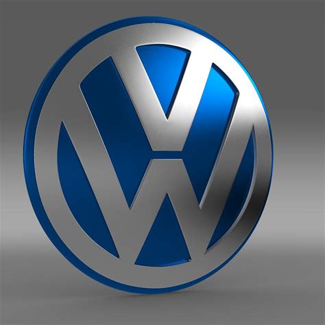 Volkswagen Group Logo 3D Model - FlatPyramid