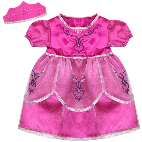 Sophia S Doll Princess Dress Crown Hot Pink Walmart