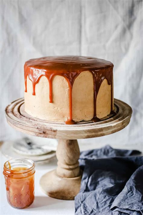 Gluten Free Espresso Chocolate Cake With Salted Caramel Buttercream From The Larder