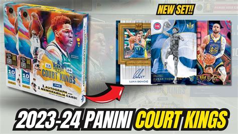 WE HIT A WEMBY 2023 24 Panini Court Kings Basketball Hobby Box