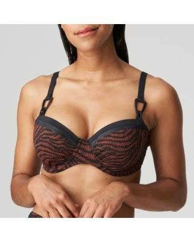 Bikini Balconet Prima Donna Swim Colecci N Issambres Color Negro