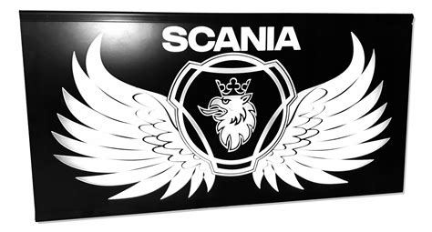 Tablica Led Tir Na Ty Nad Ko Scania Gryf Logo X Cm Do Kabiny V