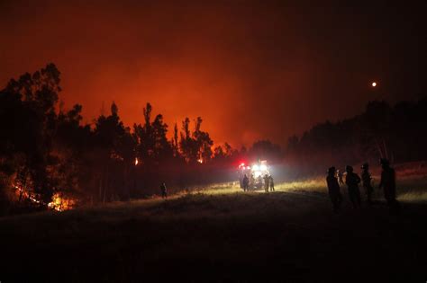 Los Incendios Forestales Que Acaban Con El Sur De Chile En Imágenes