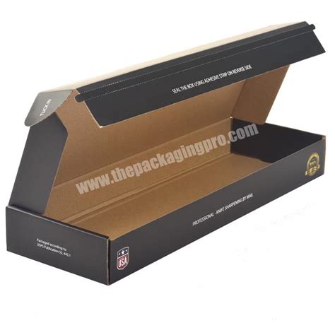 Custom Paper Box Packaging Tear Strip To Open Corrugated Board Box Tear