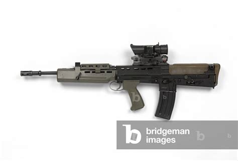 Image Of L85A1 SA80 5 56 Mm Rifle With Trilux Sight C 1990 Rifle By