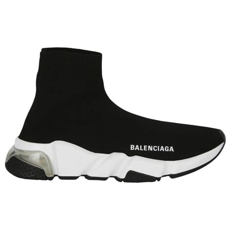 Baskets Balenciaga Speed Clear Sole Noir Ref 608321 Joli Closet