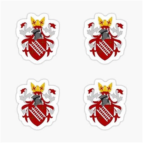 Grey College Durham UK United Kingdom Coat of Arms Sticker | Coat of ...