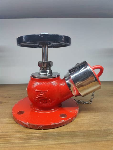 Single Head Medium Pressure Shreeji Cast Iron Fire Hydrant Valve Size