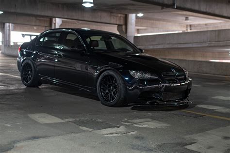 Bmw E90 Sedan M3 With 18 Arc 8 In Satin Black On Bmw E90 E92 E93 Apex Album