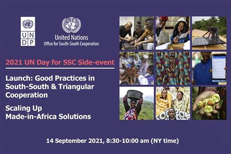 2021 Un Day For South South Cooperation Side Event Launch Of Good Practices In Sstc Scaling