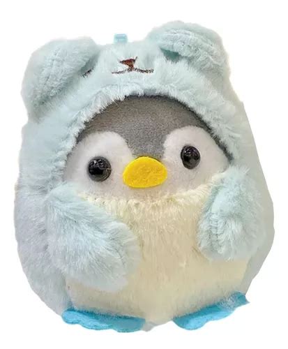 Pinguim Pelucia Fofo 9cm Chaveiro Pingente Presente Brinqued