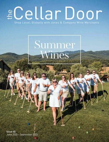 The Cellar Door Issue Sauvignon Blanc By Poise Publications Issuu