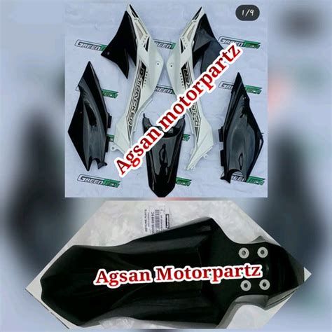 Jual Cover Body Set Klx Dtracker New Putih Hitam Original Kawasaki