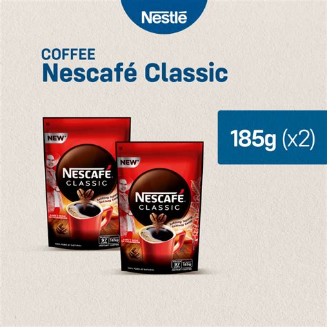 Nescafe Classic Instant Coffee 185g Pack Of 2 Lazada Ph