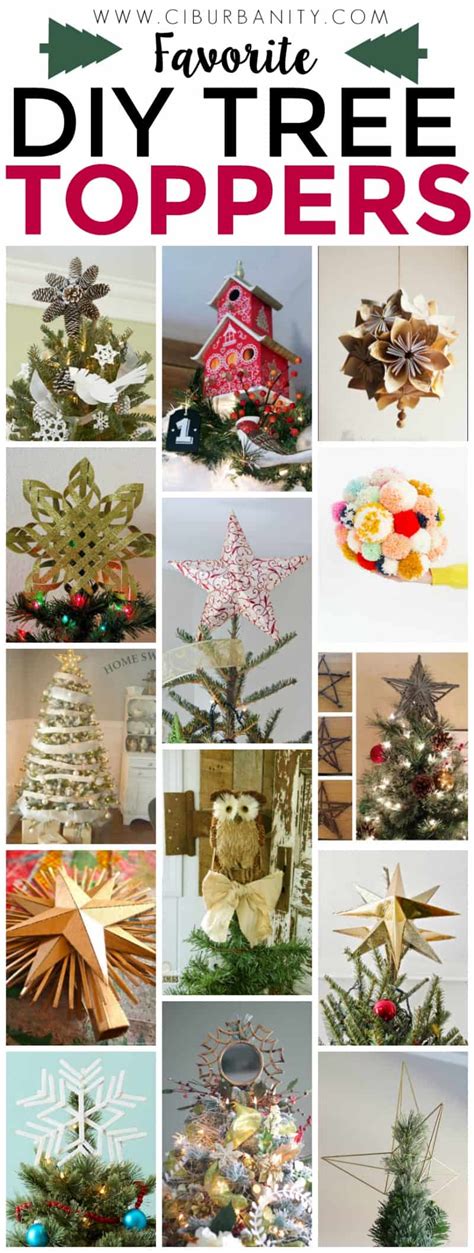 Favorite DIY Tree Toppers - At Charlotte's House