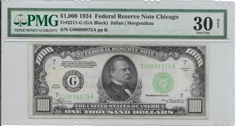 $1000 Dollar Bill | American Currency Collection | Arnold Jewelers