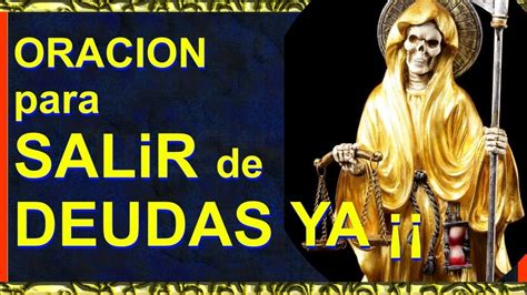 Oración a la Santa Muerte para salir de deudas Recibe su protección