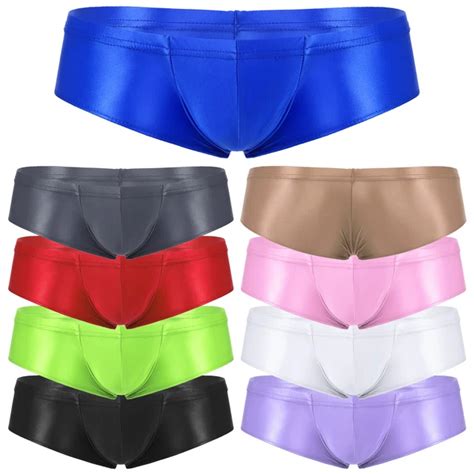 Herren Gl Nzend Badehose Slip Sexy Bikini Tanga Trunks Unterhose