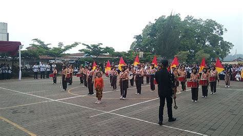 Pgri Cabang Ciwidey Menggelar Upacara Menampilkan Marching Band Peringati Hgn 2023 Dan Hut Pgri