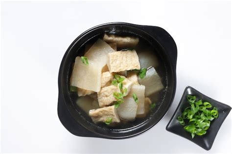 Premium Photo Eomuk Guk Is Korean Fish Cake Soup