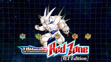 Ultimate Red Zone Gt Edition Extreme Types Dragon Ball Z Dokkan