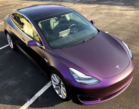 Tesla Model 3 Wrap - Protect and Personalize Your Electric Ride