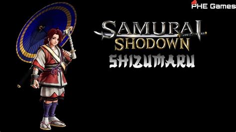 Samurai Shodown Shizumaru Ps Youtube