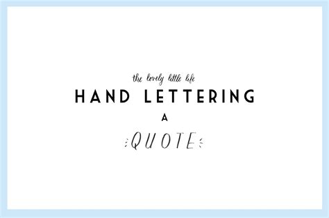 44 Hand Lettering Quotes Tutorial | Quotes US