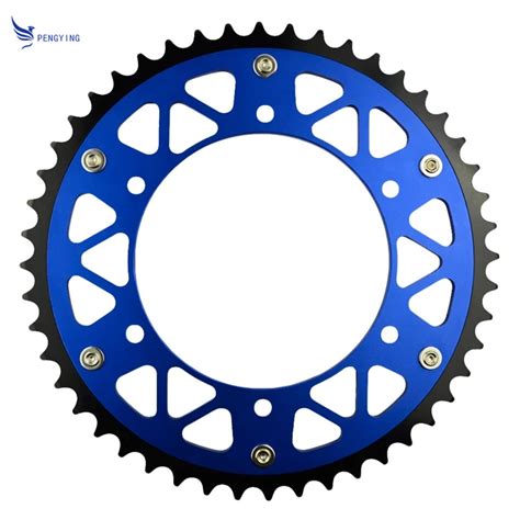 Motorcycle Parts Steel Aluminium Composite T Trear Sprocket For