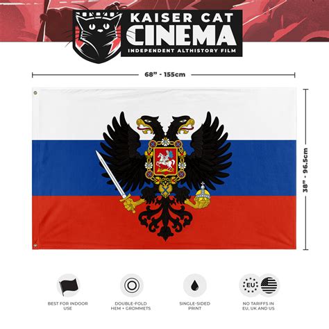 Russian Federation Flag - Kolchak Loyalists (Single-Sided) – Kaiser Cat ...