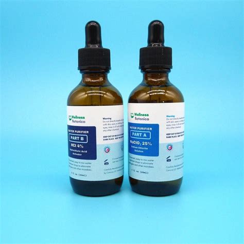 Chlorine Dioxide Kit Mms Water Purification Solution Etsy